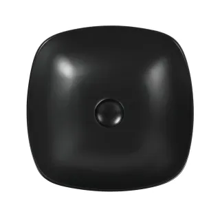 Раковина накладная Aquanet Trend-1-MB 273684 40 см чёрный матовый